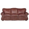 90 Brown Leather Sofa