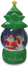 YLSD-22156FTTREE Inflatable 6-foot Snowing Christmas Tree