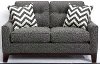 60 Gray Upholstered Loveseat