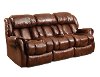 88 Espresso Microfiber Reclining Sofa