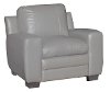 39 Graphite Leather Chair