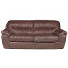 95 Brown Upholstered Sofa