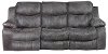 90 Steel Grey Performance Fabric Power Reclining Sofa