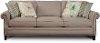 96 Cement Gray Upholstered Sofa