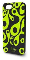 ICA7T309BLK iLuv Aurora Glow in the Dark case for iPhone 5/5s - Black