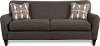 610-623-C117555P1 La-Z-Boy® 82 Graphite Upholstered Sofa