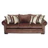 NORTHSHORECHOCLTSL Northshore 100 Chocolate Upholstered Sofa Sleeper