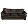 90 Black Upholstered Sofa
