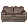 69 Brown Upholstered Loveseat