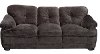90 Charcoal Microfiber Sofa