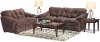 7-Piece Brown Upholstered Room Group
