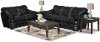 7PCBUCKLEYBLKSLTL Black Upholstered 7-Piece Room Group