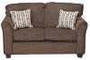 60 Brown Upholstered Loveseat