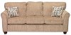 84 Natural Upholstered Sofa