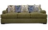 100 Green Upholstered Sofa