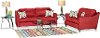 7-Piece Ruby Upholstered Room Group