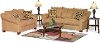 2-Piece Pecan Upholstered Room Group