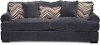 MUSTANGSTNCOSMICSO Mustang 99 Blue Upholstered Sofa