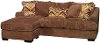 SPARTAN2ACBEIGESCS Spartan 96 Beige Upholstered Sofa-Chaise