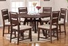 7P-48-61TABLE Walnut 54 Round Table