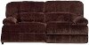 87 Chocolate Microfiber Power Reclining Sofa