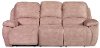 91 Pecan Upholstered Power Reclining Sofa