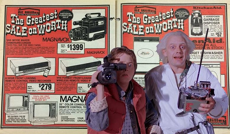 RC Willey Goes Back to 1985 for BTTF Day | RC Willey Blog