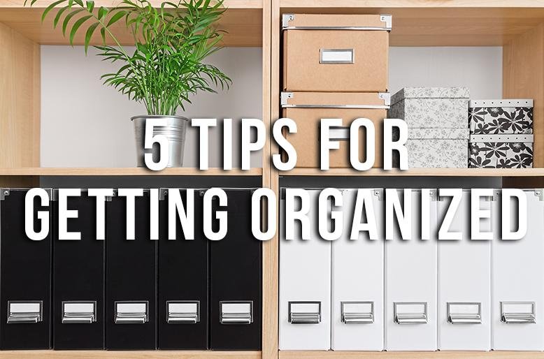 getting organized