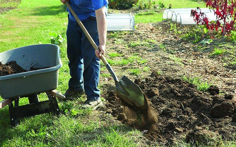 digging soil