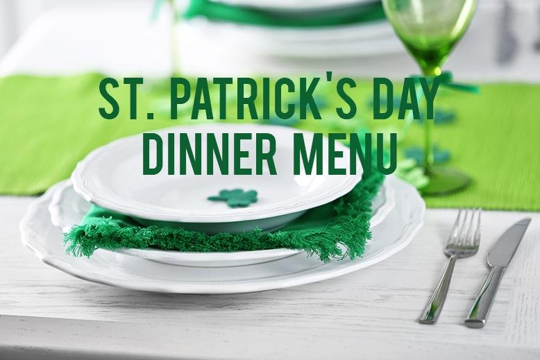 st patrick's day dinner menu