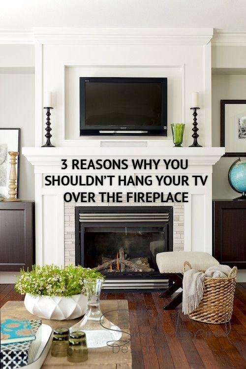 3 Reasons Why You Shouldn T Hang Your Tv Over The Fireplace Rc