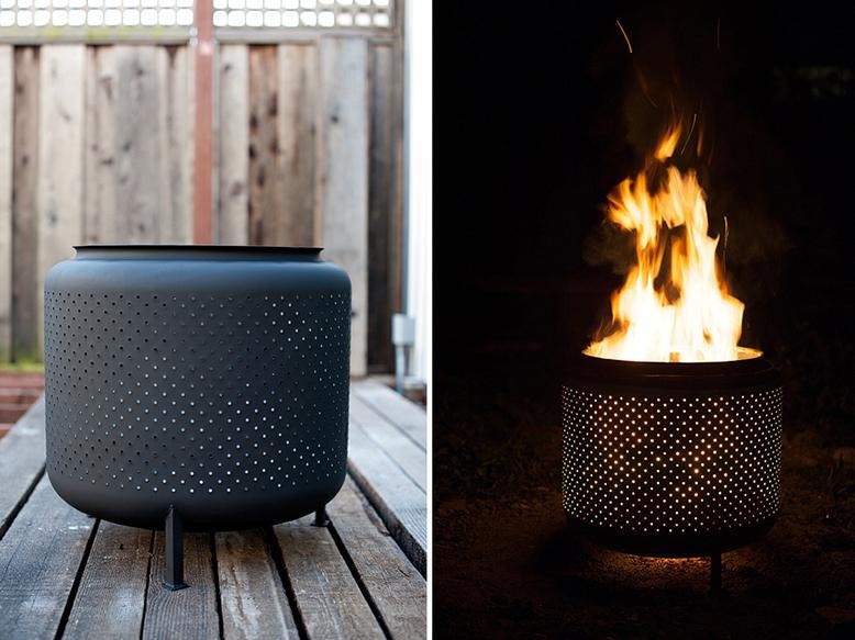 laundry drum fire pit