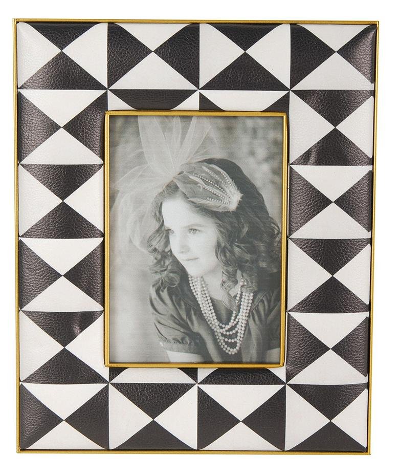 black and white picture frame