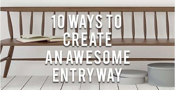 10 Ways To Create An Awesome Entryway Rc Willey Blog