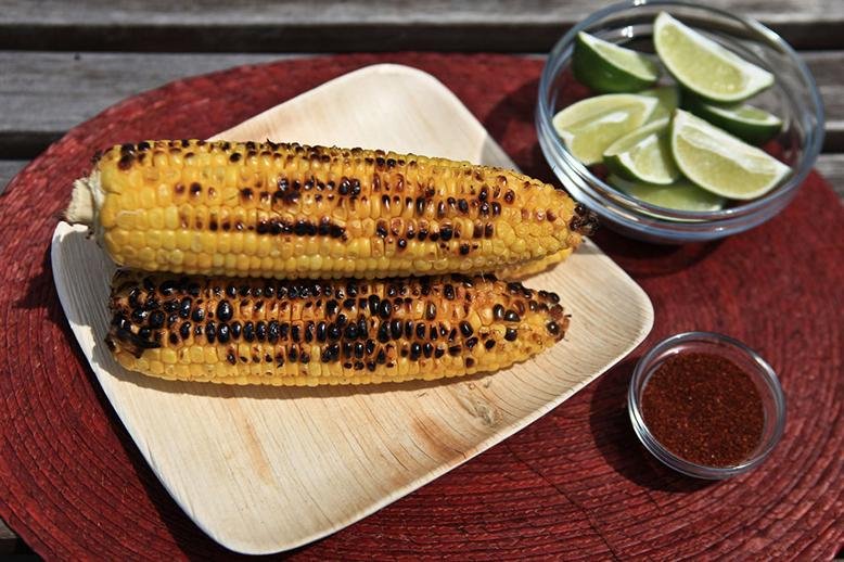 grilled corn