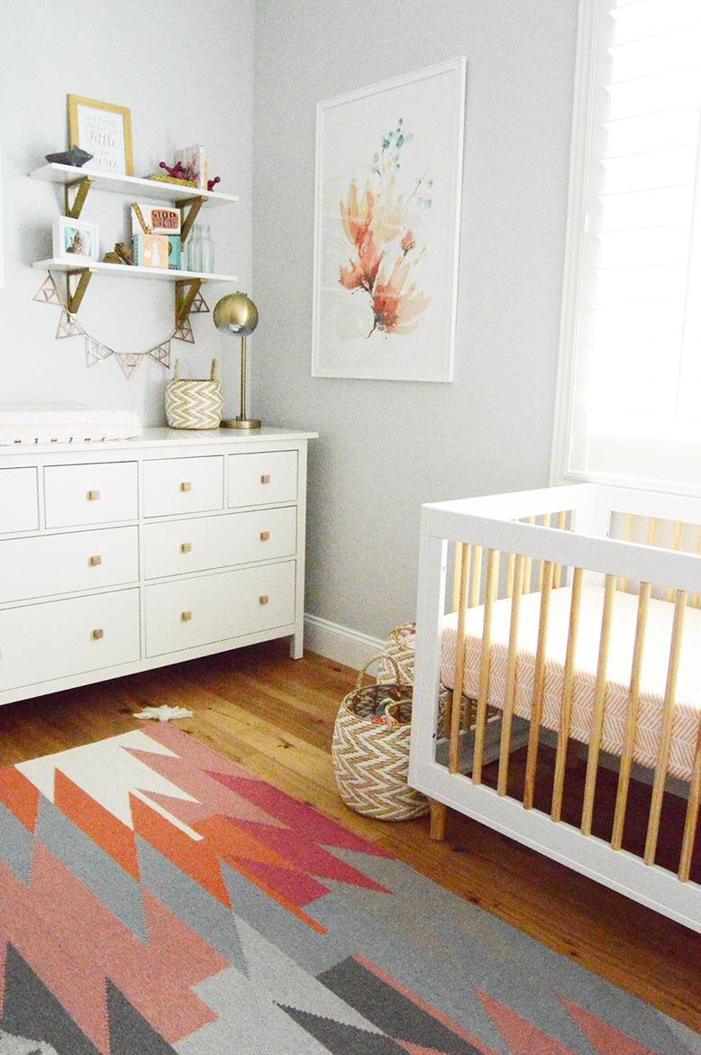 modern nursery dresser