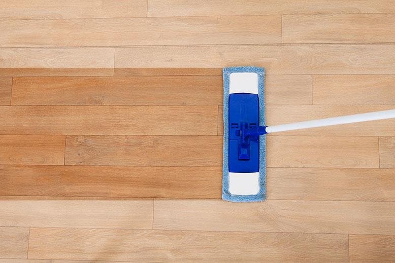 cleaning wood floors