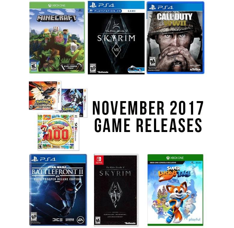 video game releases