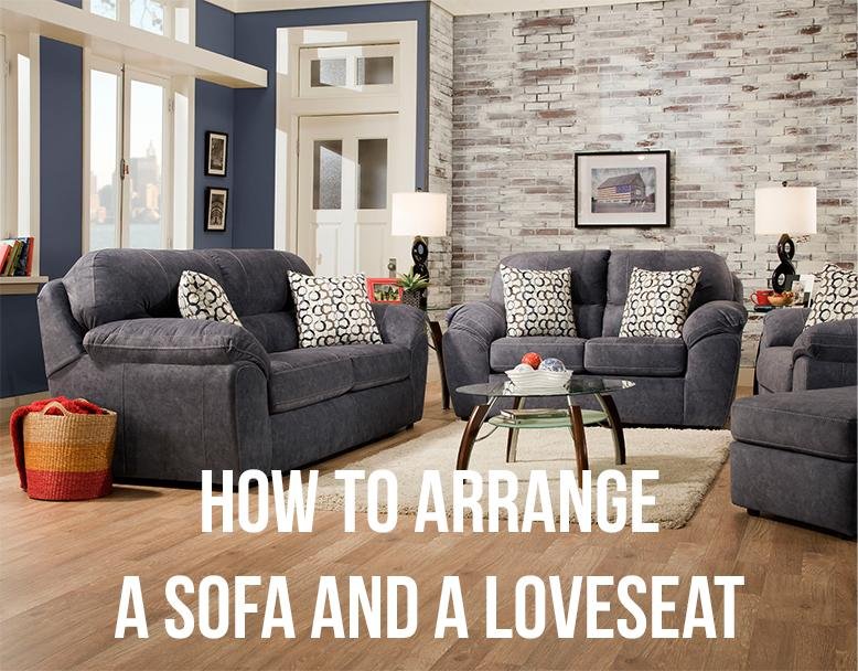 How To Arrange A Sofa And A Loveseat Rc Willey Blog