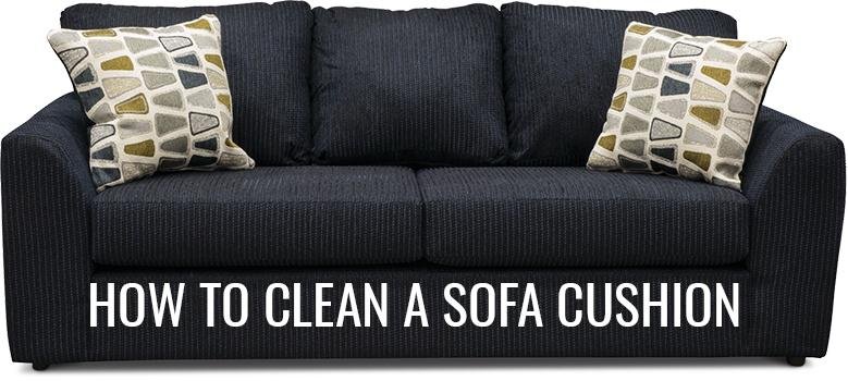 cleaning couch pillows