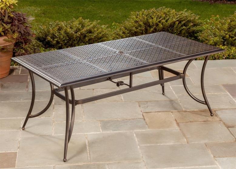 metal table