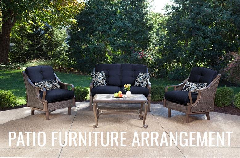 Patio Furniture Arrangement Rc Willey Blog