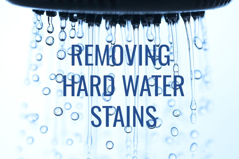 hard water stains