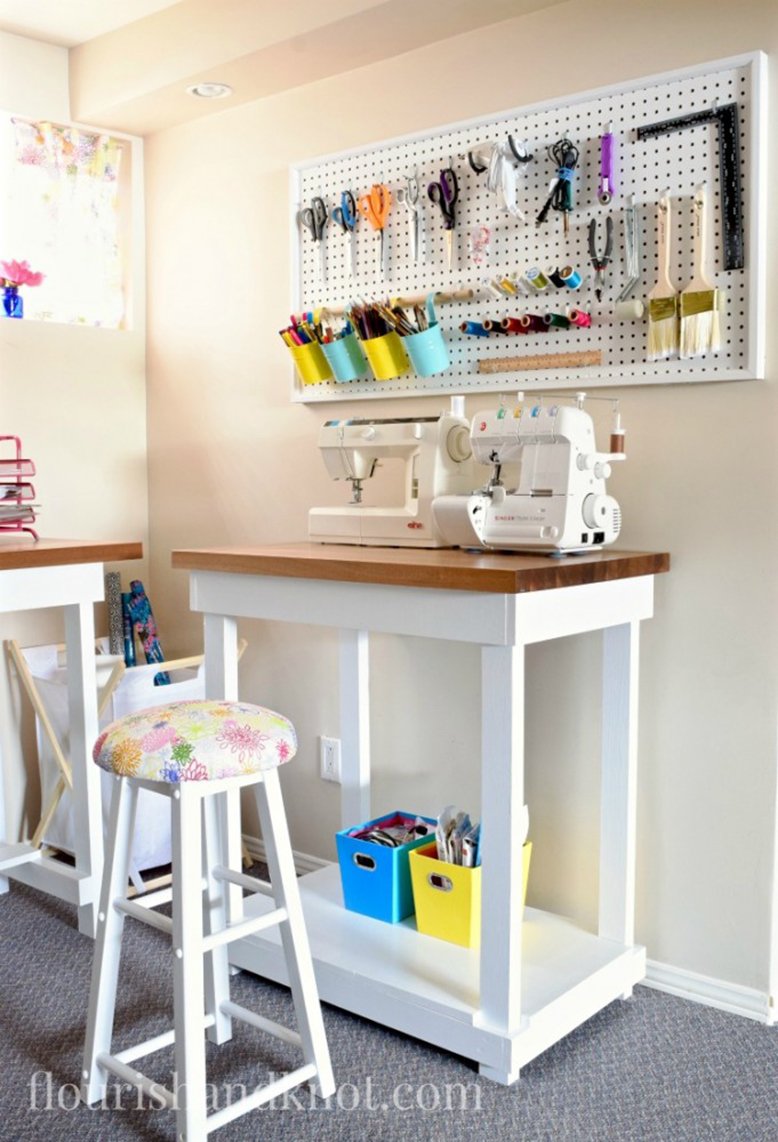 sewing room