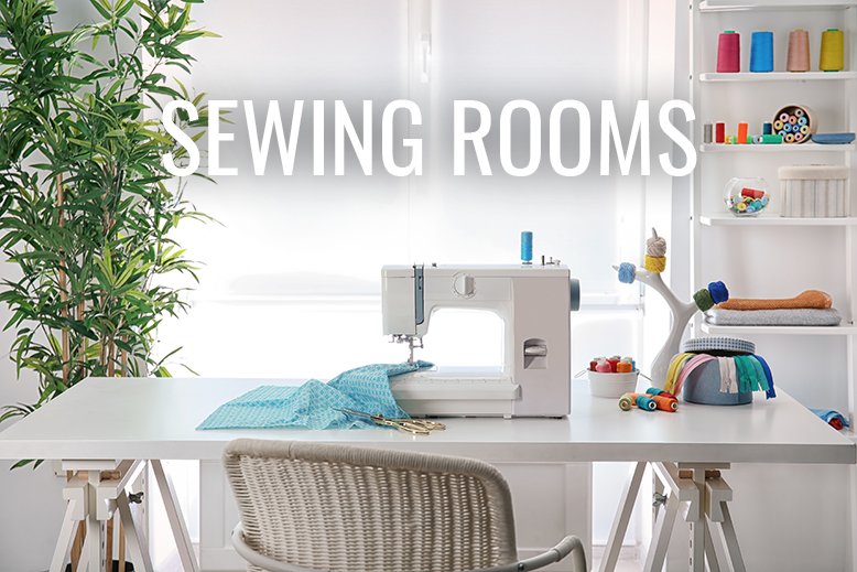 Furniture for sewing rooms