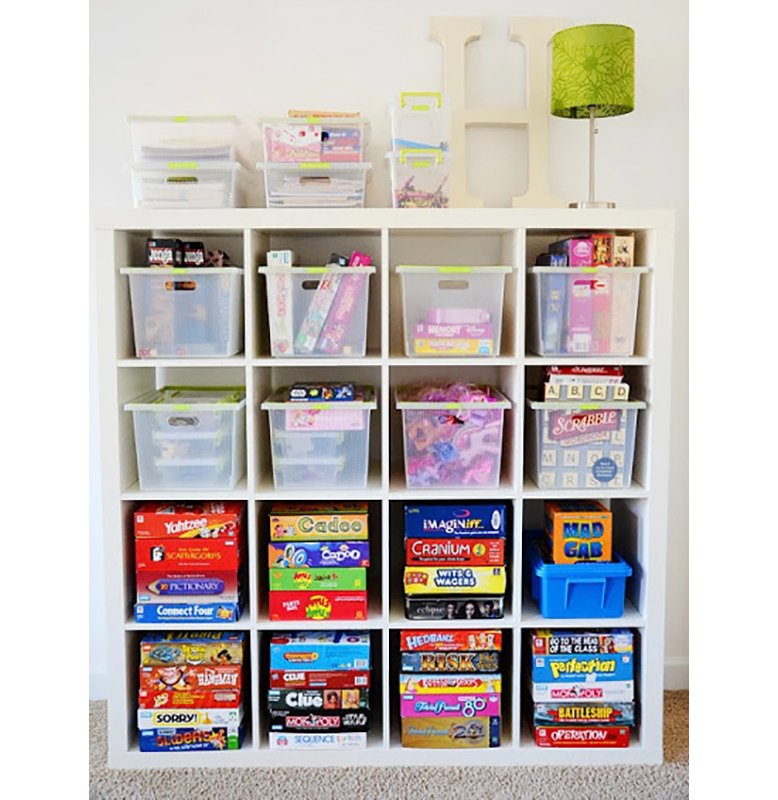 boys room organization