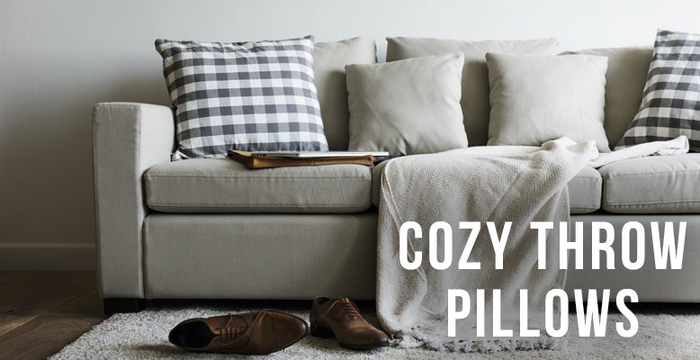 cozy couch pillows