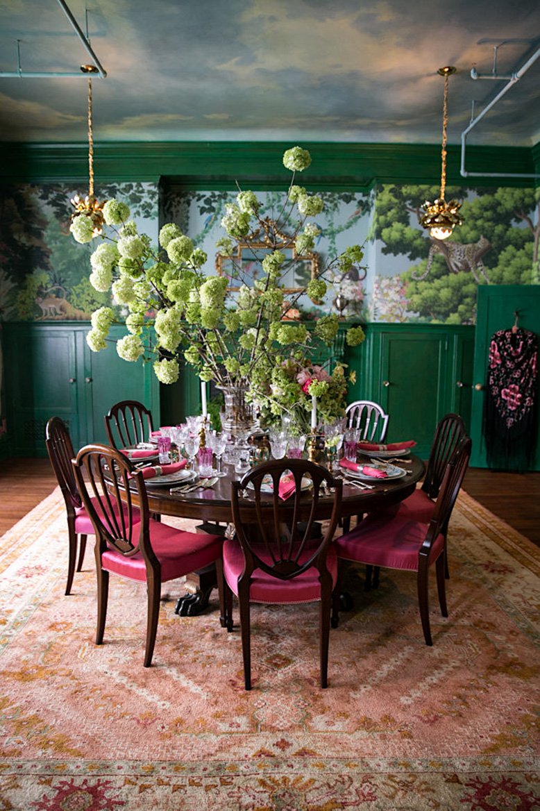 Green Dining Rooms RC Willey Blog