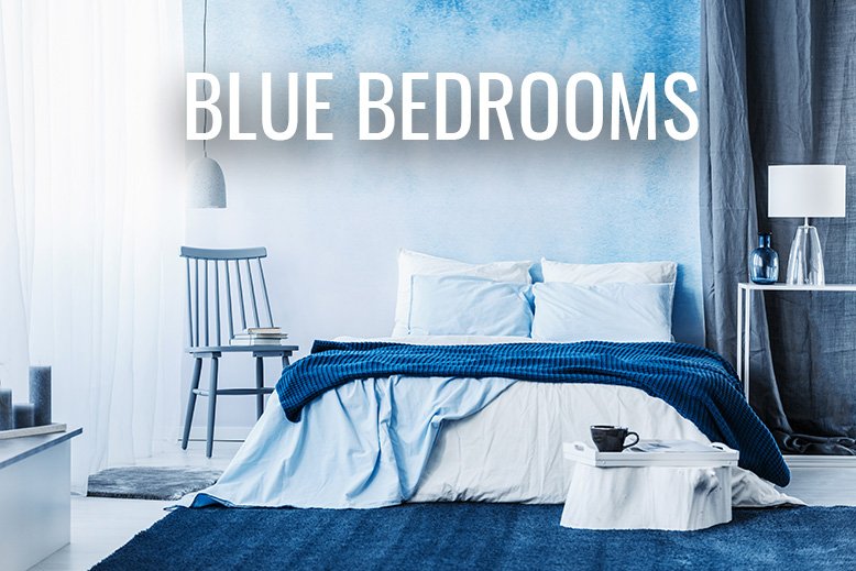 blue bedroom