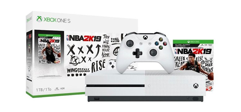 NBA 2k19 Xbox One S Bundle